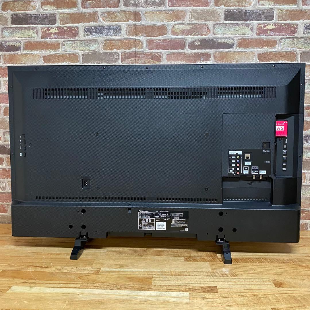 パナソニック 49V型 4K 液晶テレビ スマートビエラ TH-49FX600