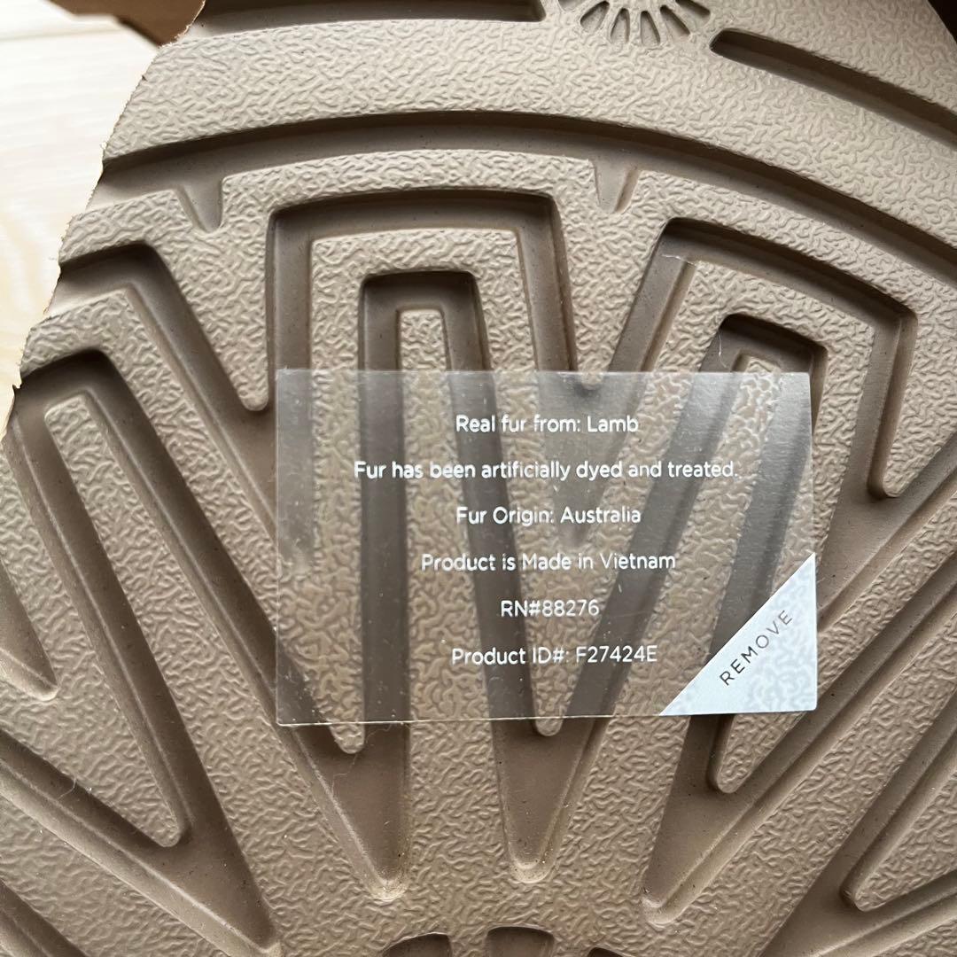 【新品未使用】UGG Tazzlita タズリータ　厚底　黒　25cm 08