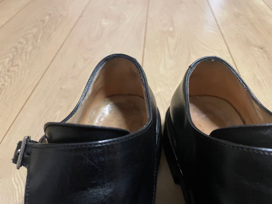 Paraboot Vigny ダブルモンクストラップ 6.5(25cm)ブラック