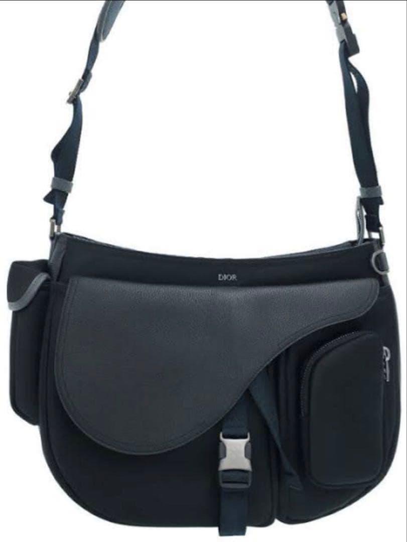 ディオール　サカイ　サドル　ソフトバッグ　ショルダーバッグ