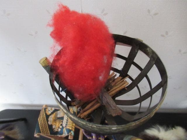 昭和レトロ　伝統的 五月人形 武士の姿