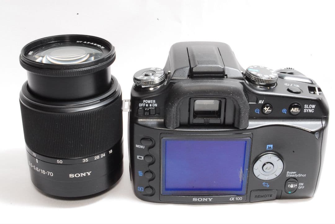 ★初めてならコレ★SONY α 100 レンズキット★おまけ付き★