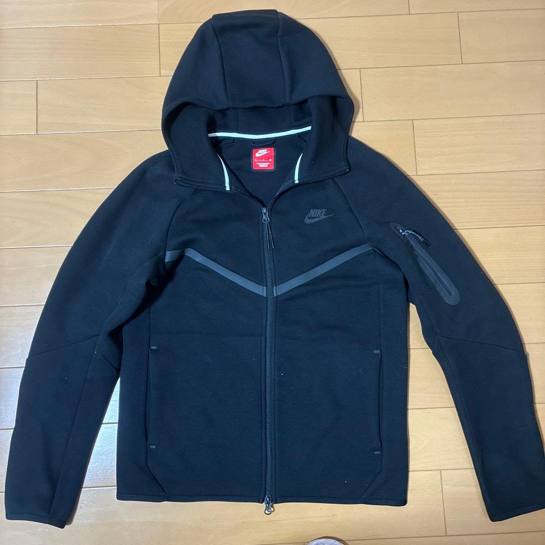 NIKE ナイキ テックフリース 上下セットアップ 上下Sサイズ ブラック