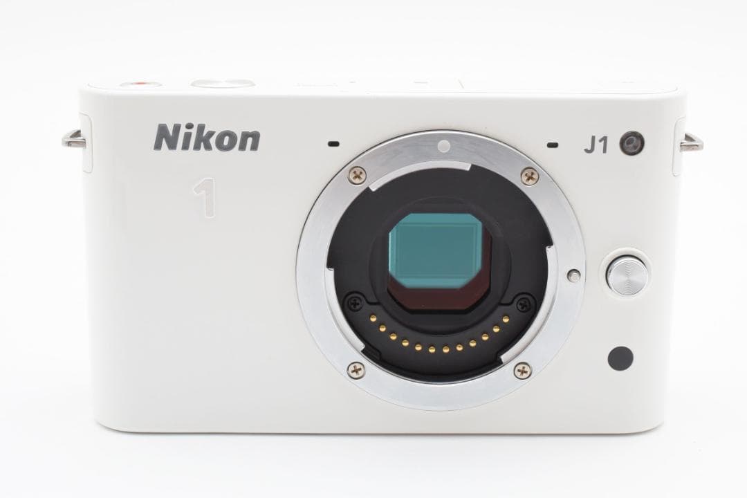超美品 ニコン Nikon J1 ホワイト ショット数 2,258枚 M807