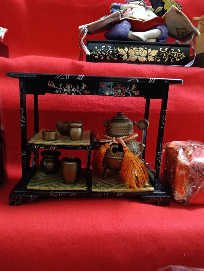 値下げ▼寿鳳びな　雛人形　7段飾り　(埼玉県春日部市でお渡し希望)