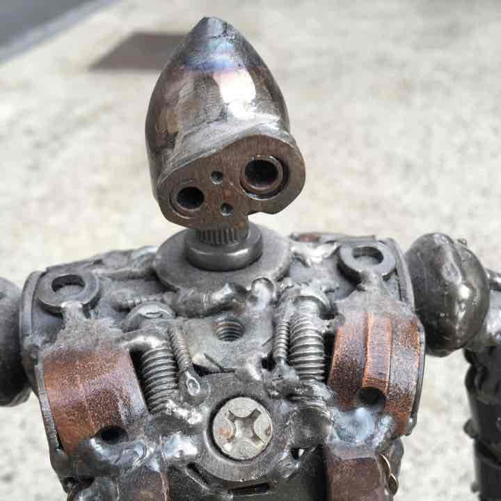 ジブリ映画「天空の城ラピュタ」のロボット兵のオブジェ