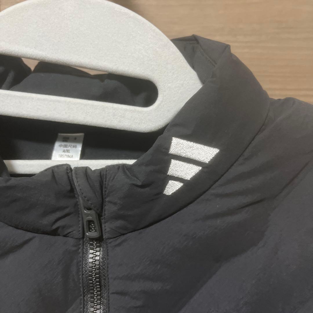 adidas Frost Guard ゴルフ 撥水 ダウンジャケット 帽子付き
