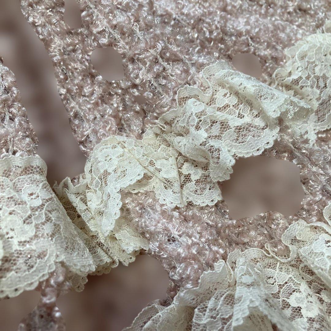 希少LIZ LISA ピンク ノースリーブミニワンピース　ミニドレス