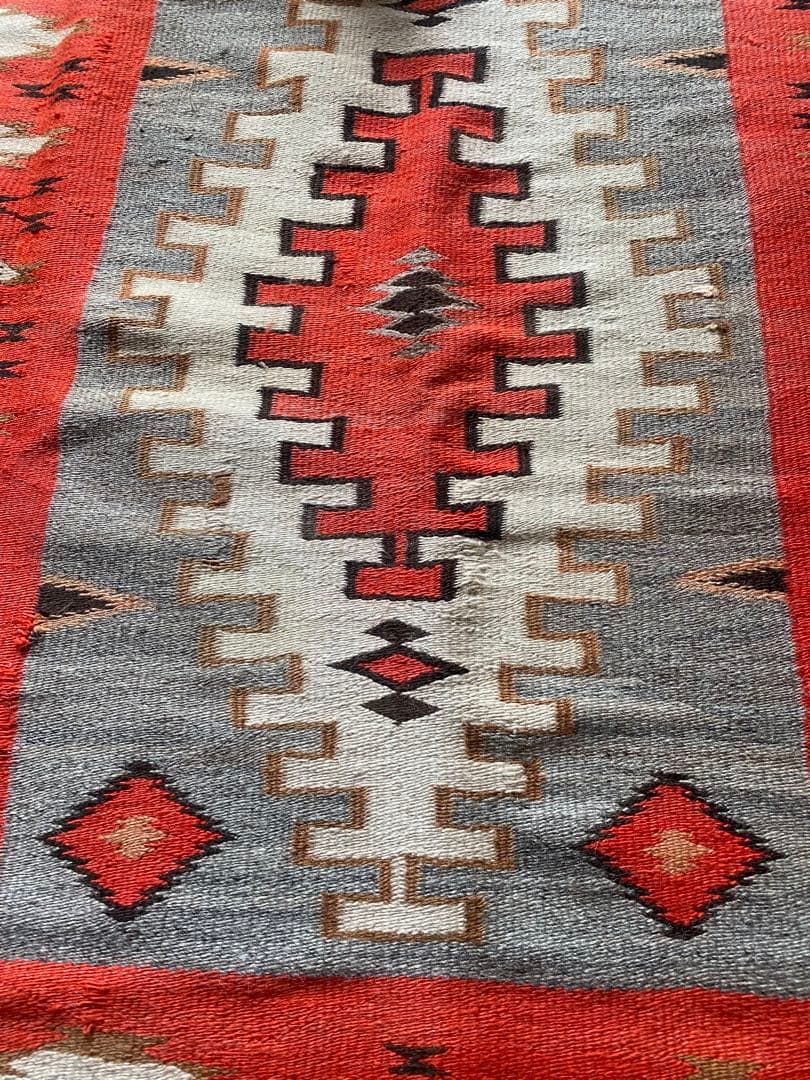 1920’ 超レア大型 Antique Navajo Rug ナバホラグ