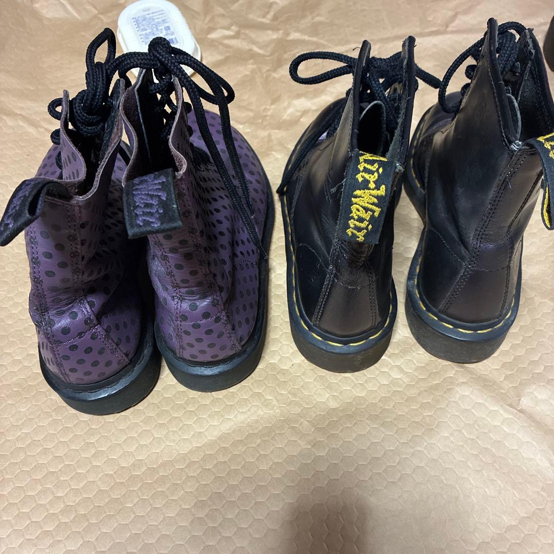 ドクターマーチン紫2足セット