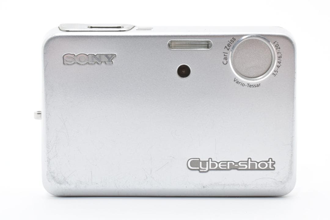 【美品】SONY Cyber-shot DSC-T3 シルバー　動作確認済