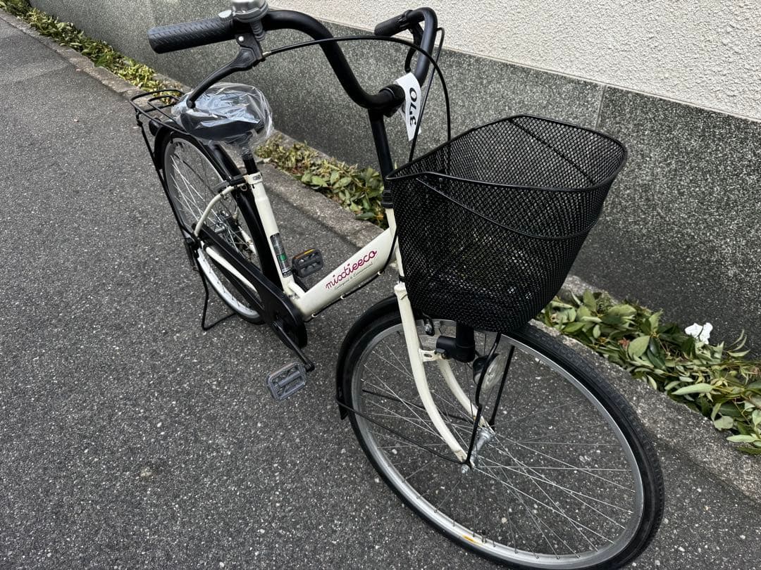 370番　全車両格安販売‼️ 26インチ ママチャリ　シティサイクル