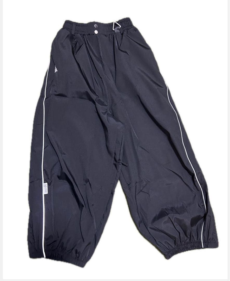 スノーボードウェア　ユニセックス　ブラック Mサイズ ワイドジョガーパンツ
