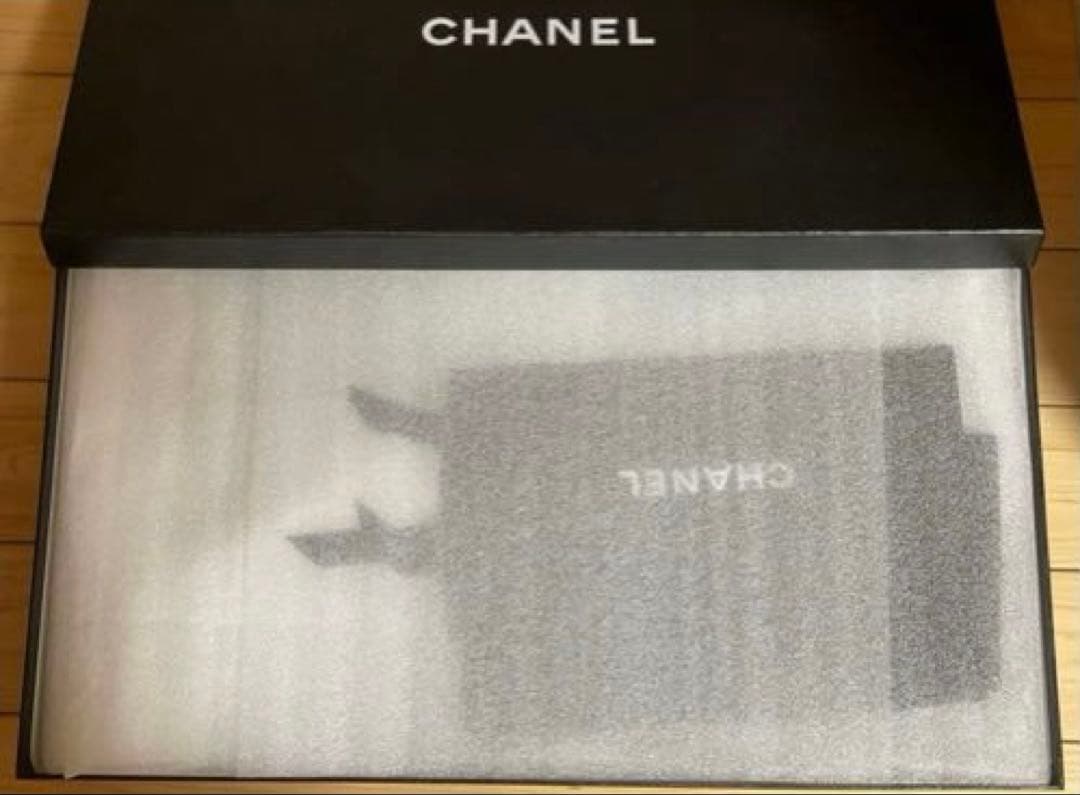 専用◇CHANELシャネルロングブーツベルベットベロアレザーCCロゴ黒本革37