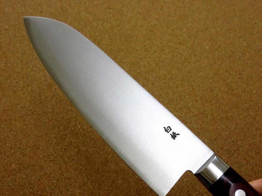 関の刃物 三徳包丁 170mm 濃州正宗作 割込 ステンレス鋼 両刃 万能 包丁