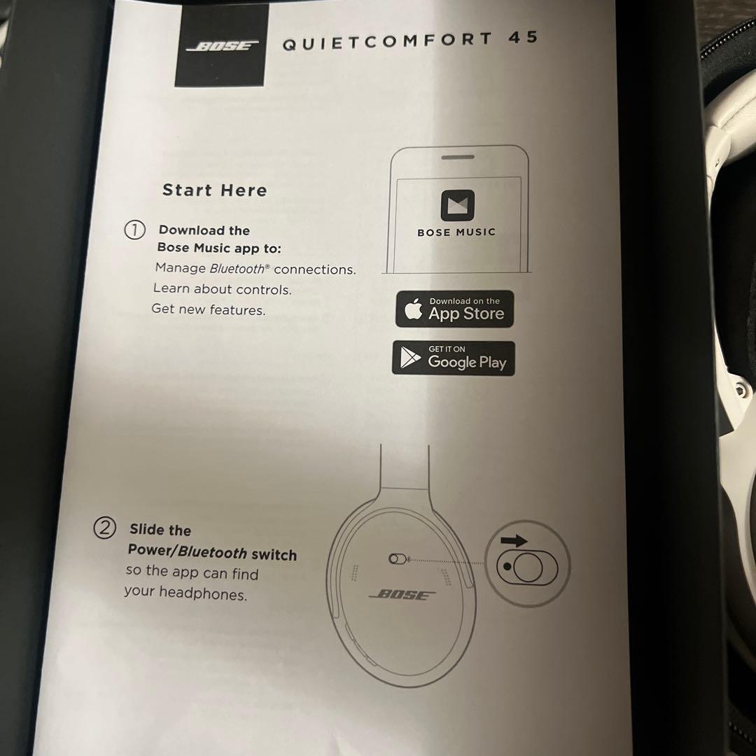 ヘッドホン Bose QUIETCOMFORT 45