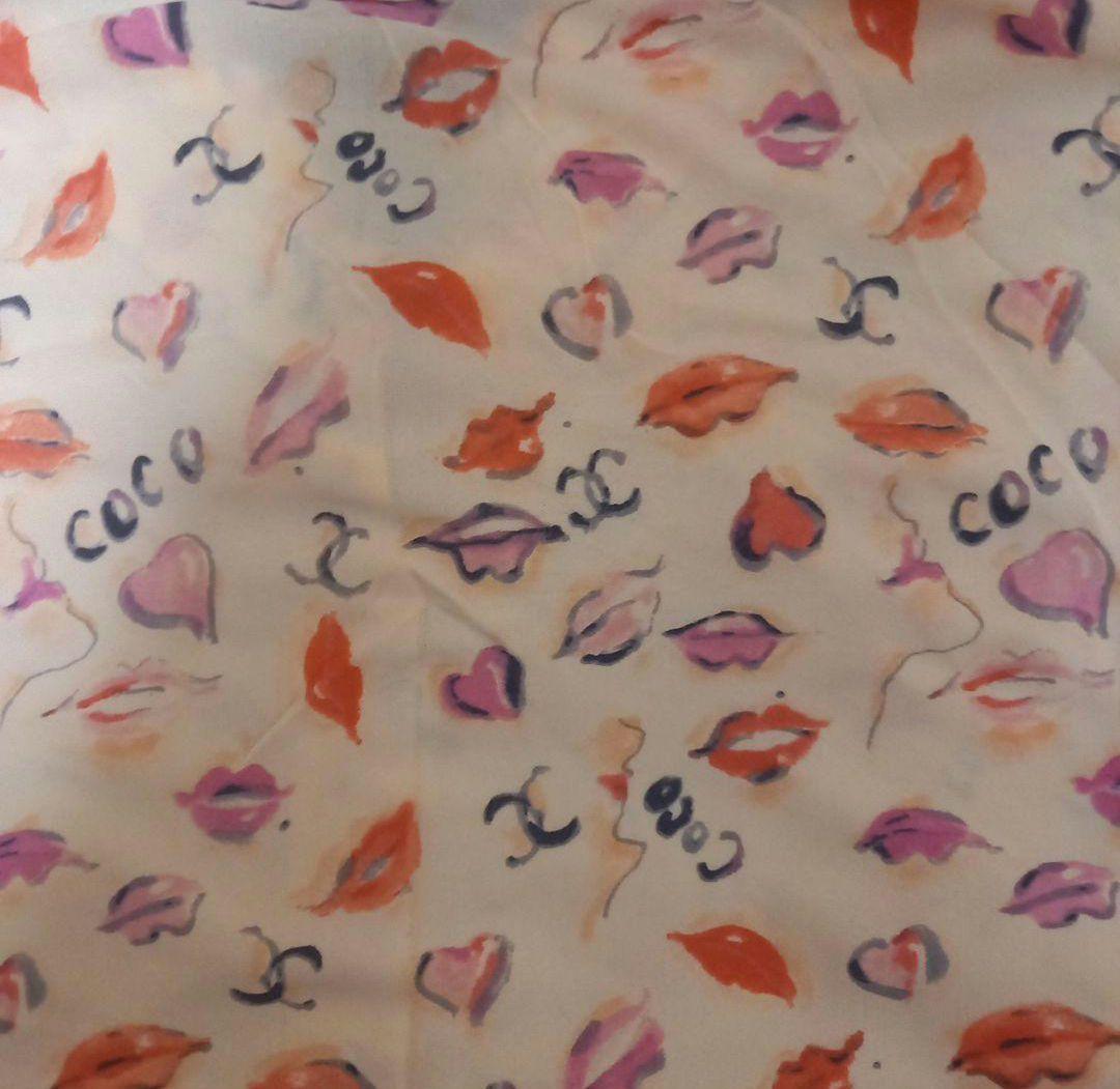 シャネル リッププリント 長袖シャツ