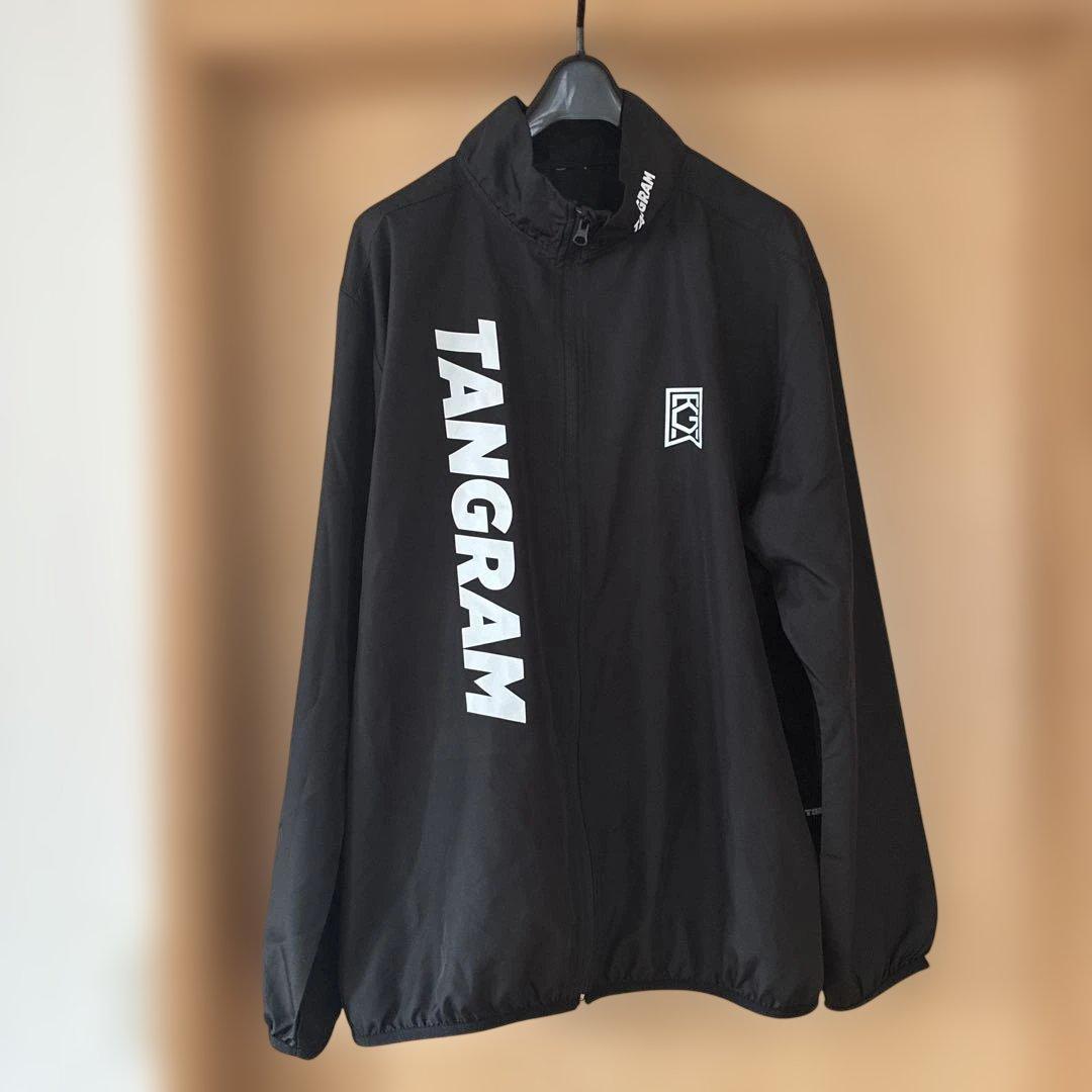 TANGRAM タングラム　ブラック　ナイロンジャケット XL