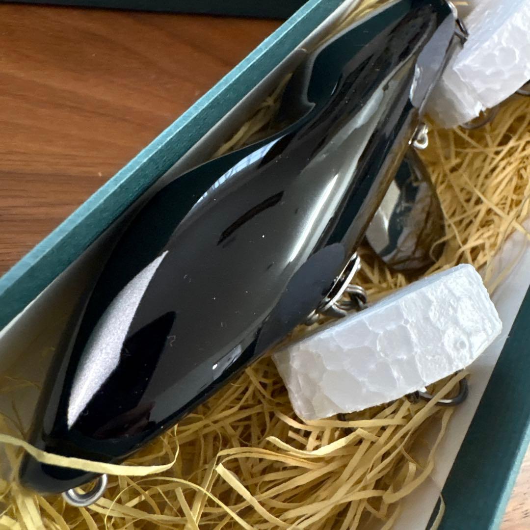 ☆新品☆ノリーズ×アカシブランド　フカベイト　リアルブラック　ベジテーション