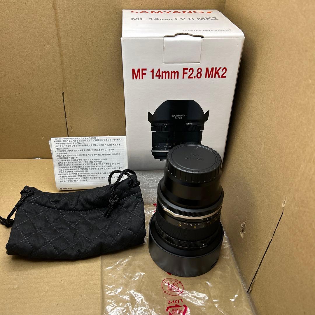 SAMYANG 単焦点広角レンズ MF 14mm F2.8 MK2 Mマウント