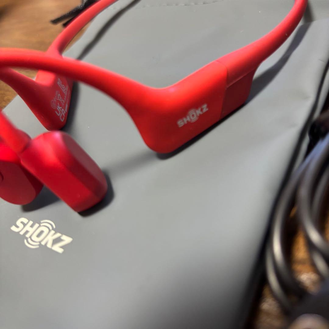 SHOKZ OPEN RUN レッド 赤