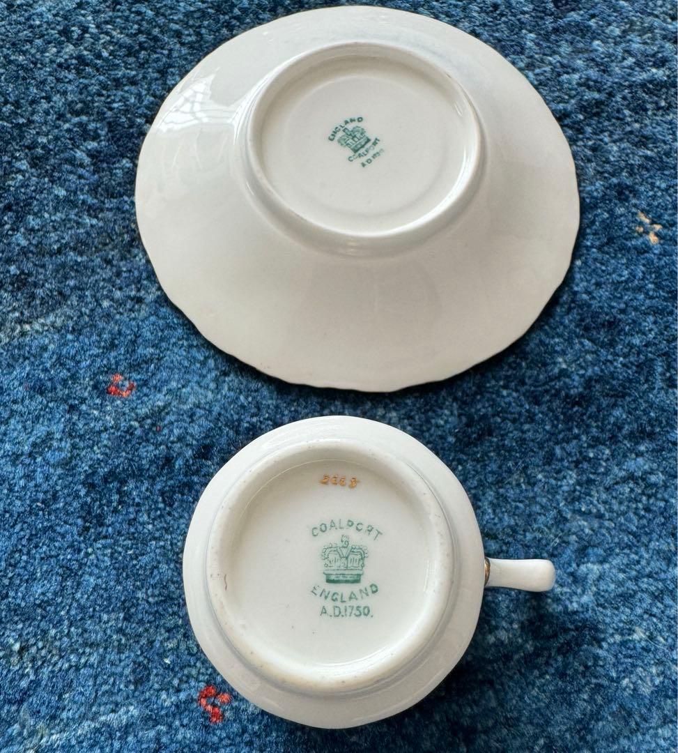 COALPORT バットウィング　デミタスc&s