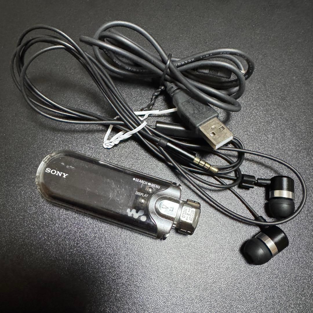 動作品 ソニー SONY WALKMAN ウォークマン ブラック nw-e405
