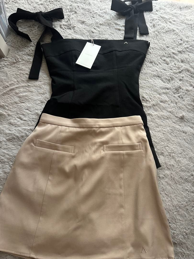 トップス andmary ie layered set up