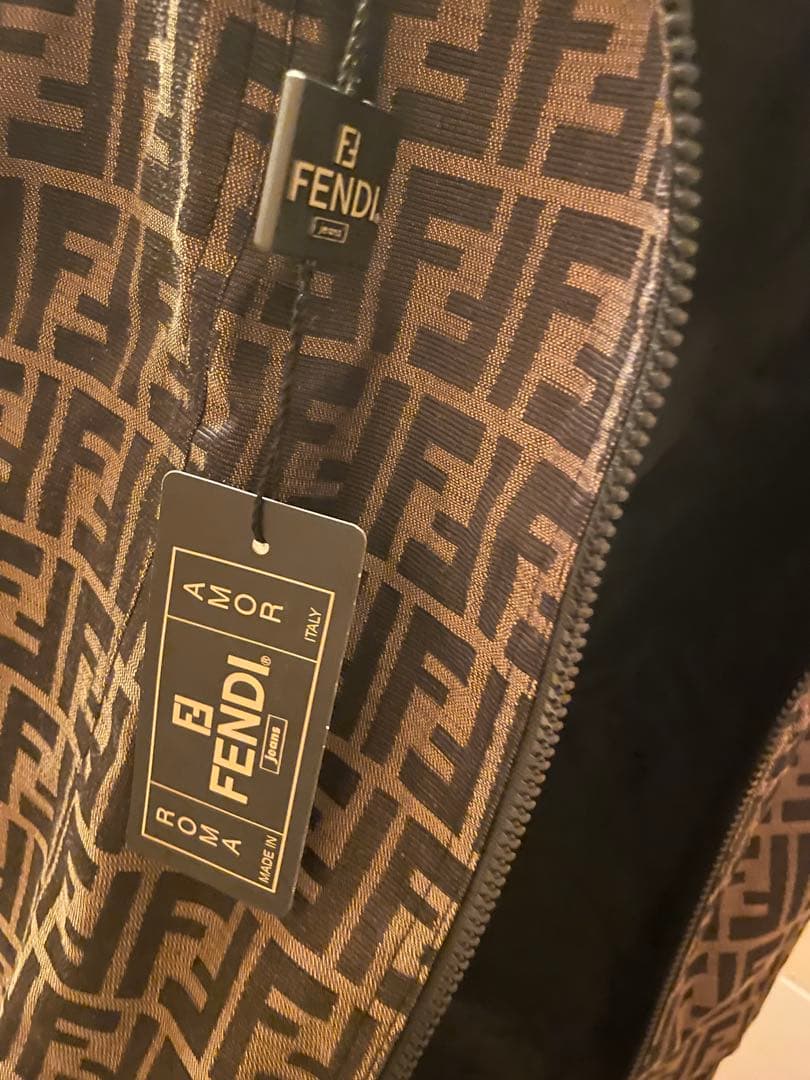 フェンディ♡リバーシブルズッカ柄　ノースリーブワンピース♡ベスト　サイズ40