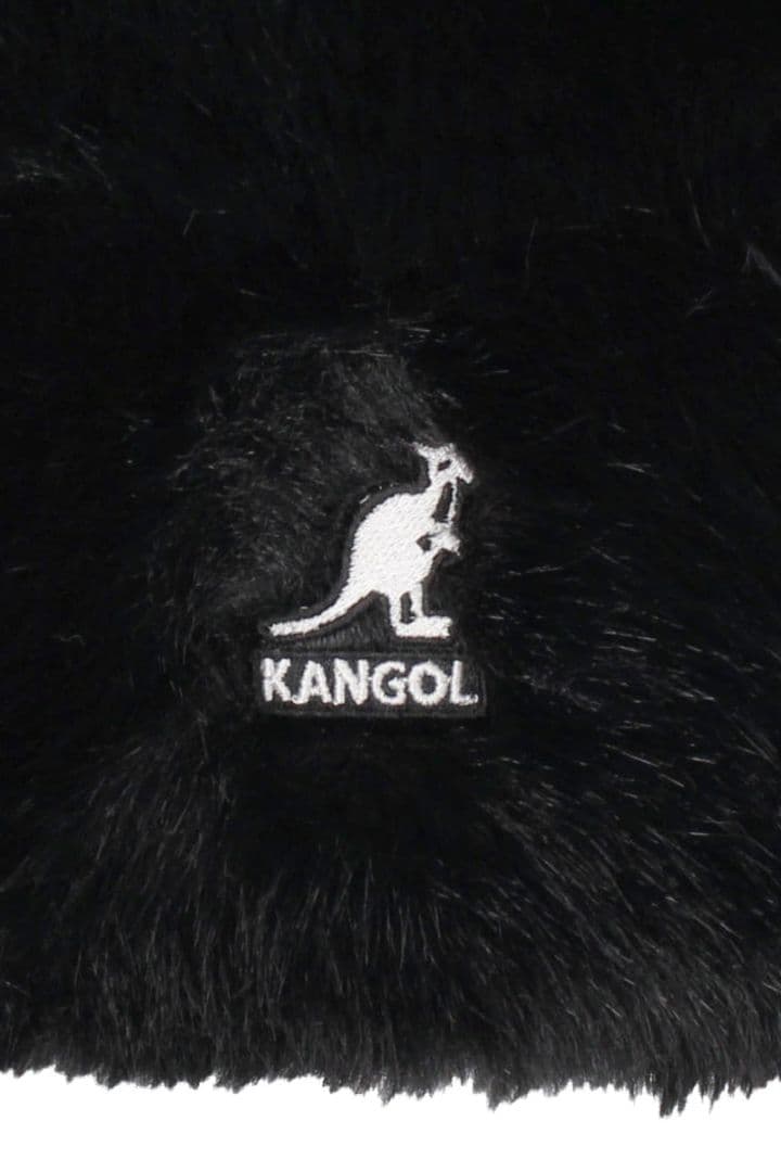 Mastermind kangolコラボ フライトキャップ 黒