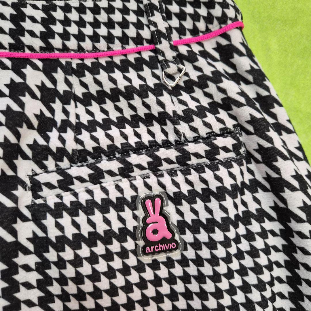 archivio ハウンドトゥース柄 ゴルフスカート
