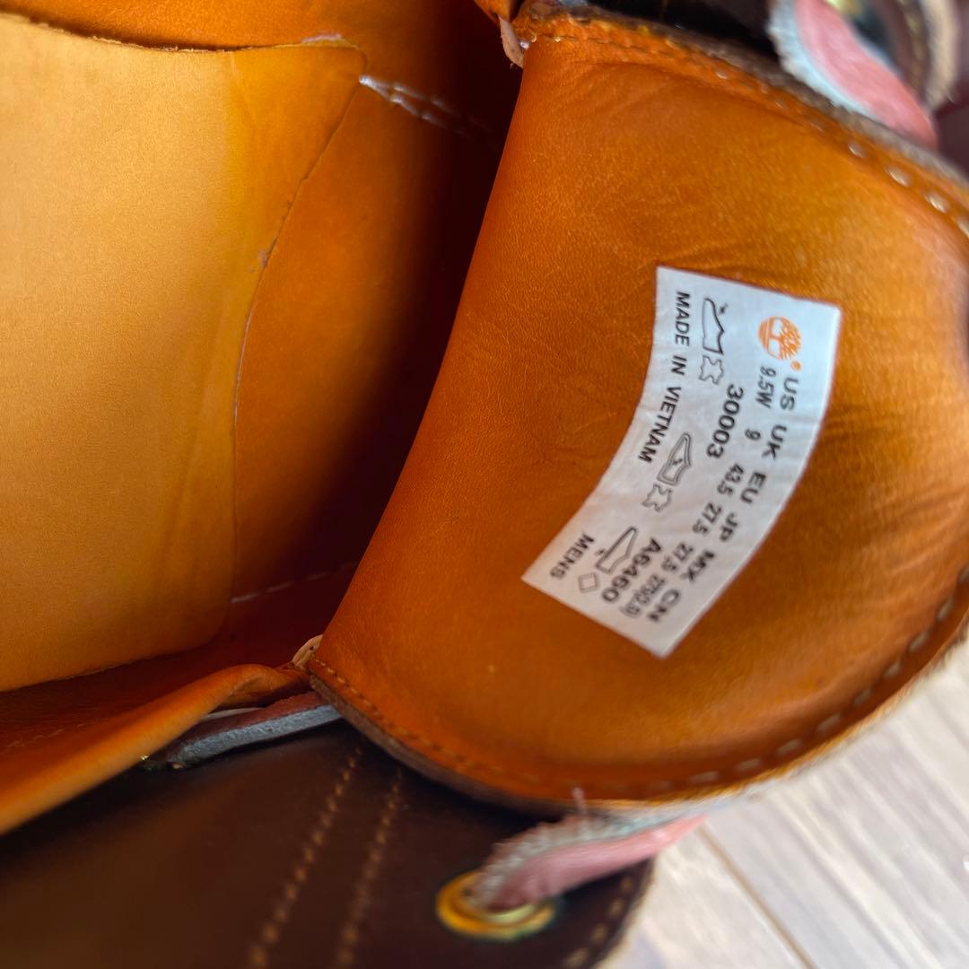 【極美品】TIMBERLAND 3EYE CLASSIC LUG モカシン