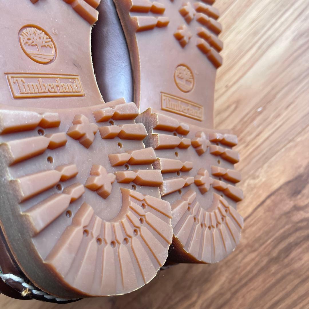 【極美品】TIMBERLAND 3EYE CLASSIC LUG モカシン