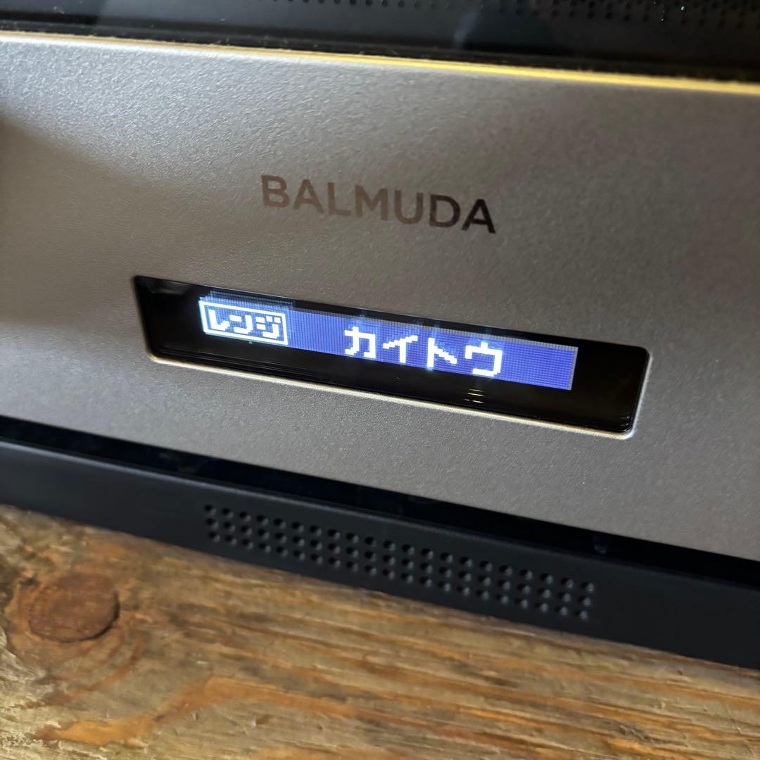 バルミューダ　K04A-SU オーブンレンジ　2021年製