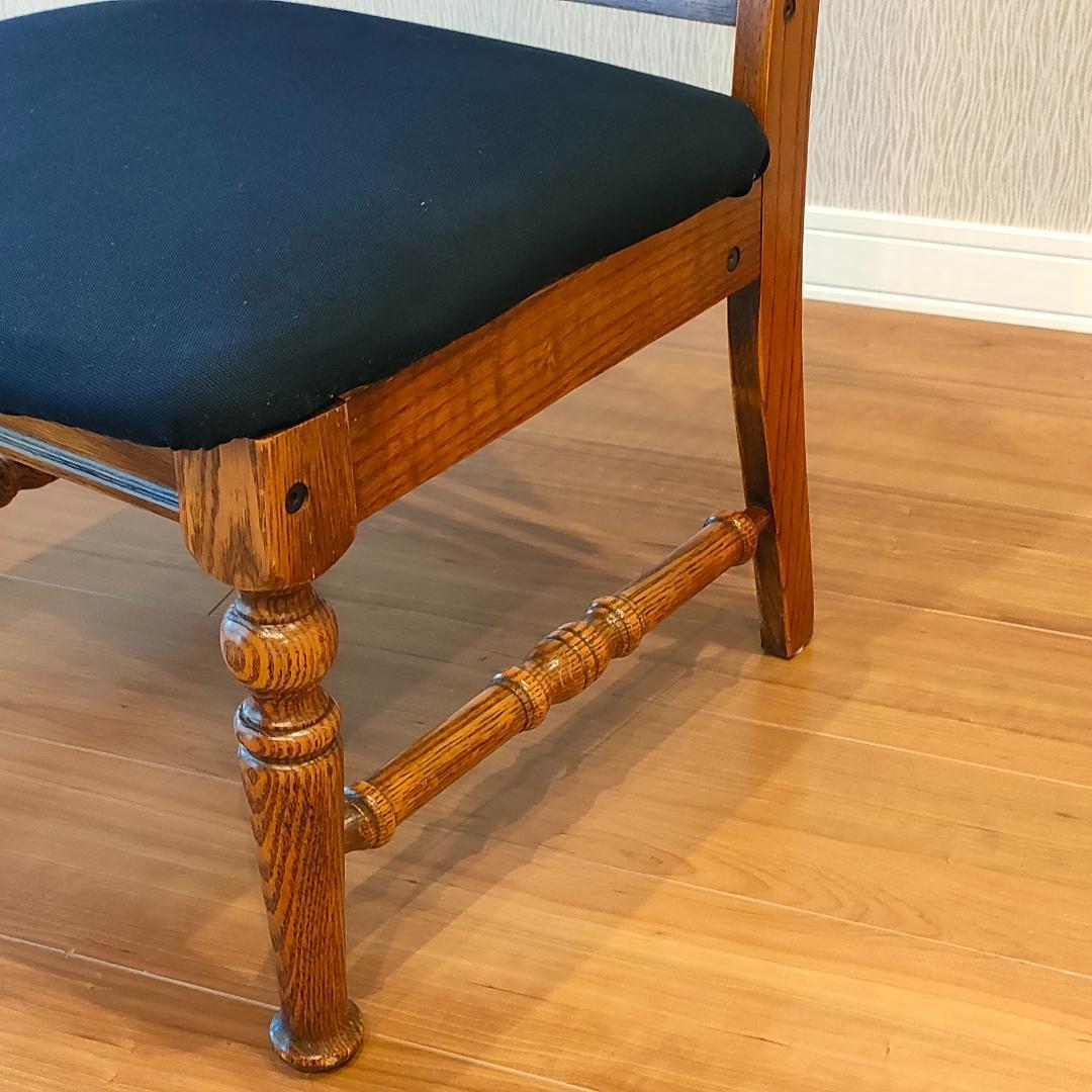 三越ブルージュ　ダイニングチェア　ラタンバック　三越製作所