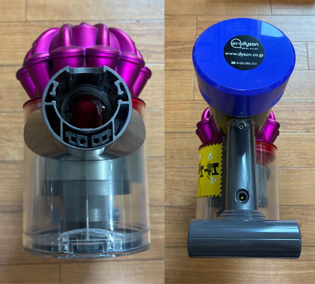 【美品】ダイソン dyson V7 fluffy 【新品】バッテリー36分