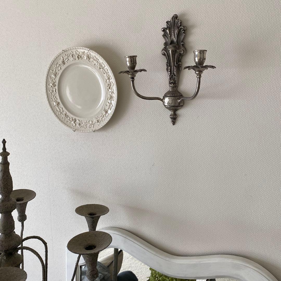 アンティーク風　ウォール　キャンドルホルダー