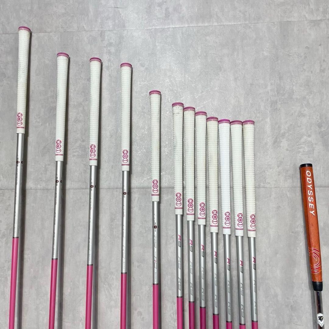 【バッグ新品】テーラーメイド R9 ゴルフクラブセット 超豪華13本 L 右利き