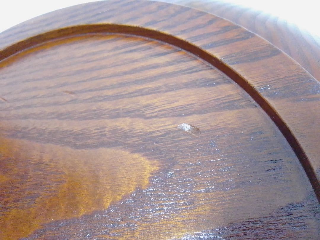 ☆美品☆ こね鉢 天然木 外径39cm×高さ12cm そば うどん 麺打ち 器