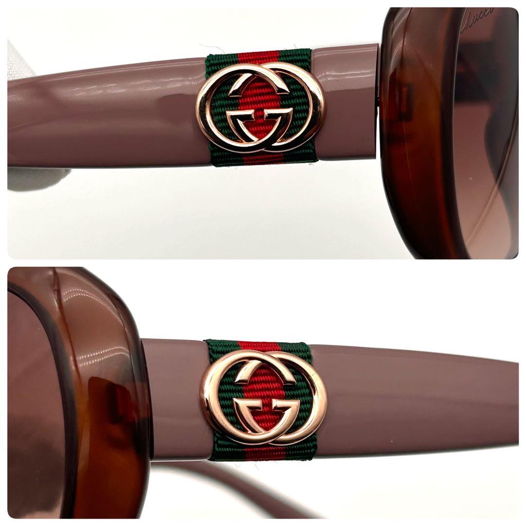 極美品✨ GUCCI サングラス GG3660 KS シェリーライン ゴールド