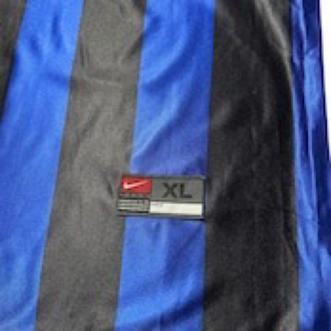 Nike サッカーシャツ 青黒 インテル