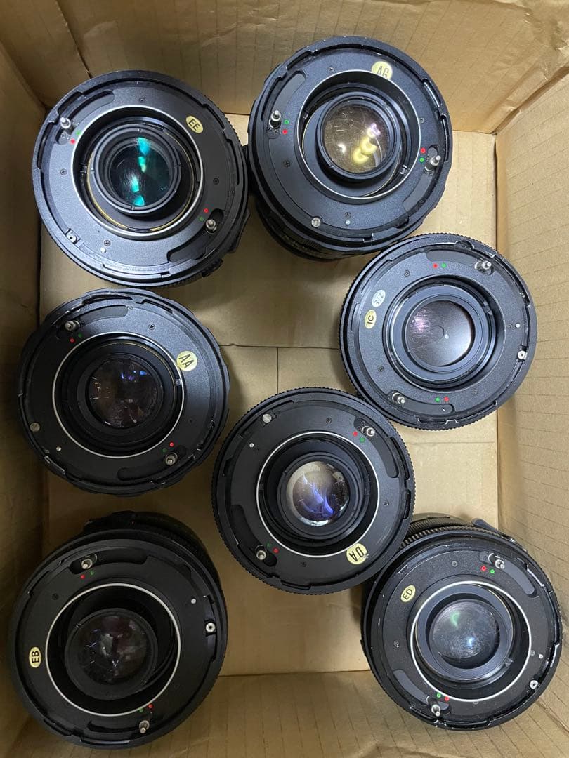 MAMIYA RB67単焦点レンズ セット　ジャンク扱い