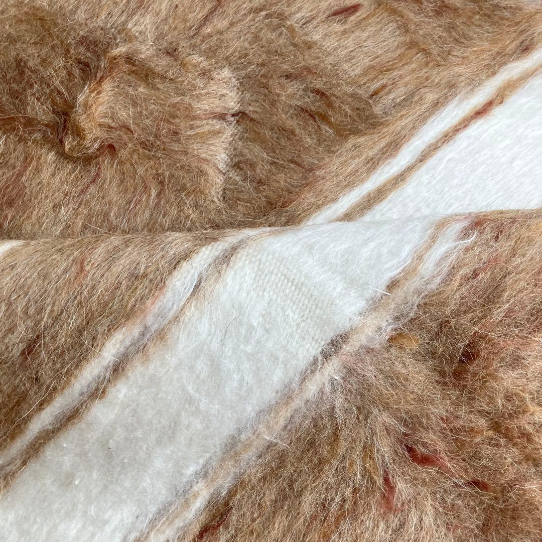 新品wool100％　キャラメル　ミルキー　バッターニエ　トルコヴィンテージラグ