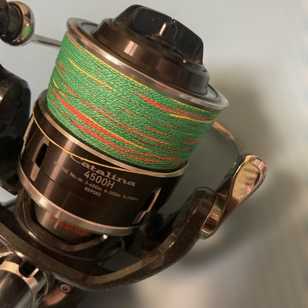 ダイワ16Catalina 4500H tailwalkハンドルノブ