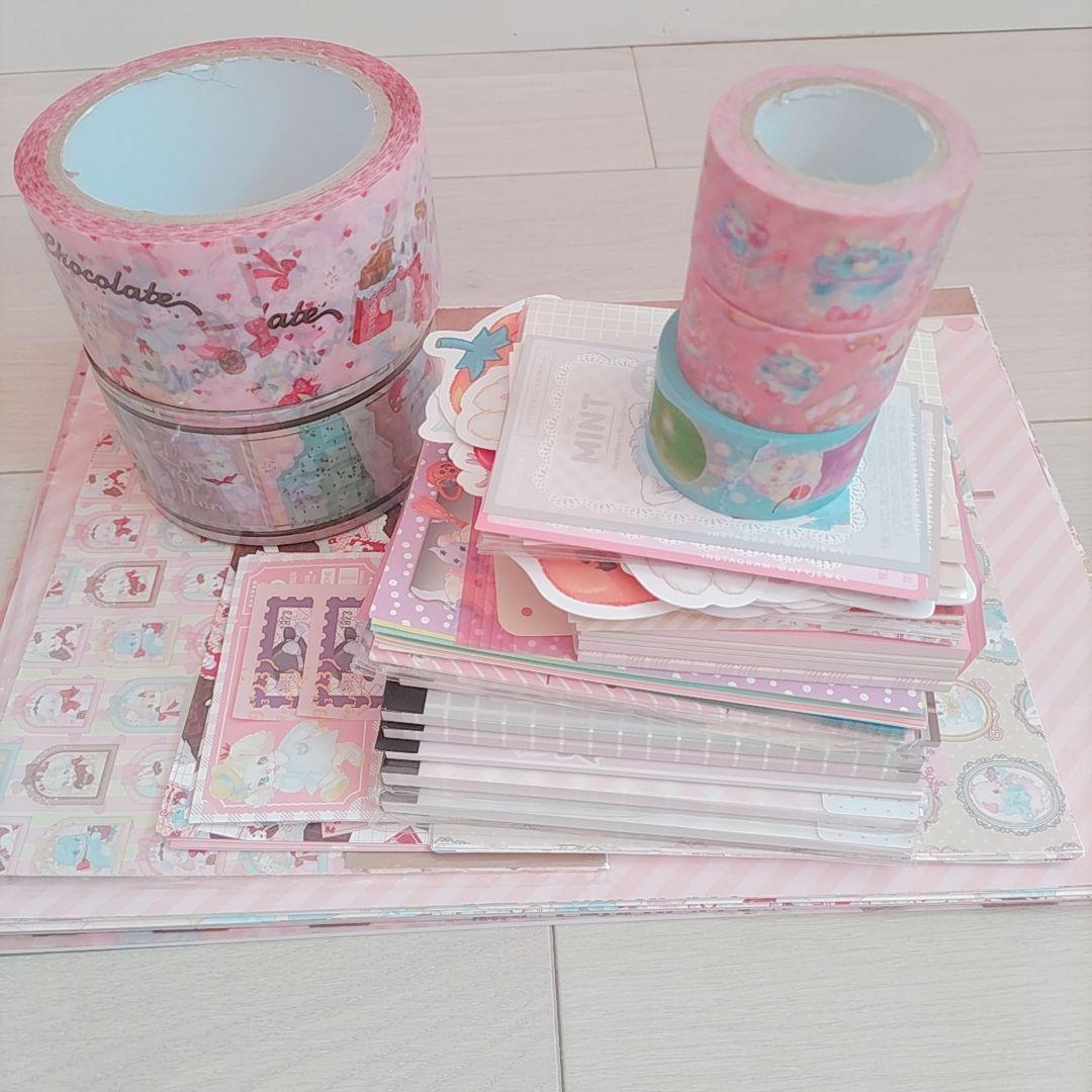 ayyjewel❣️紙もの詰め合わせ 大量 まとめ売り メモ デザインペーパー