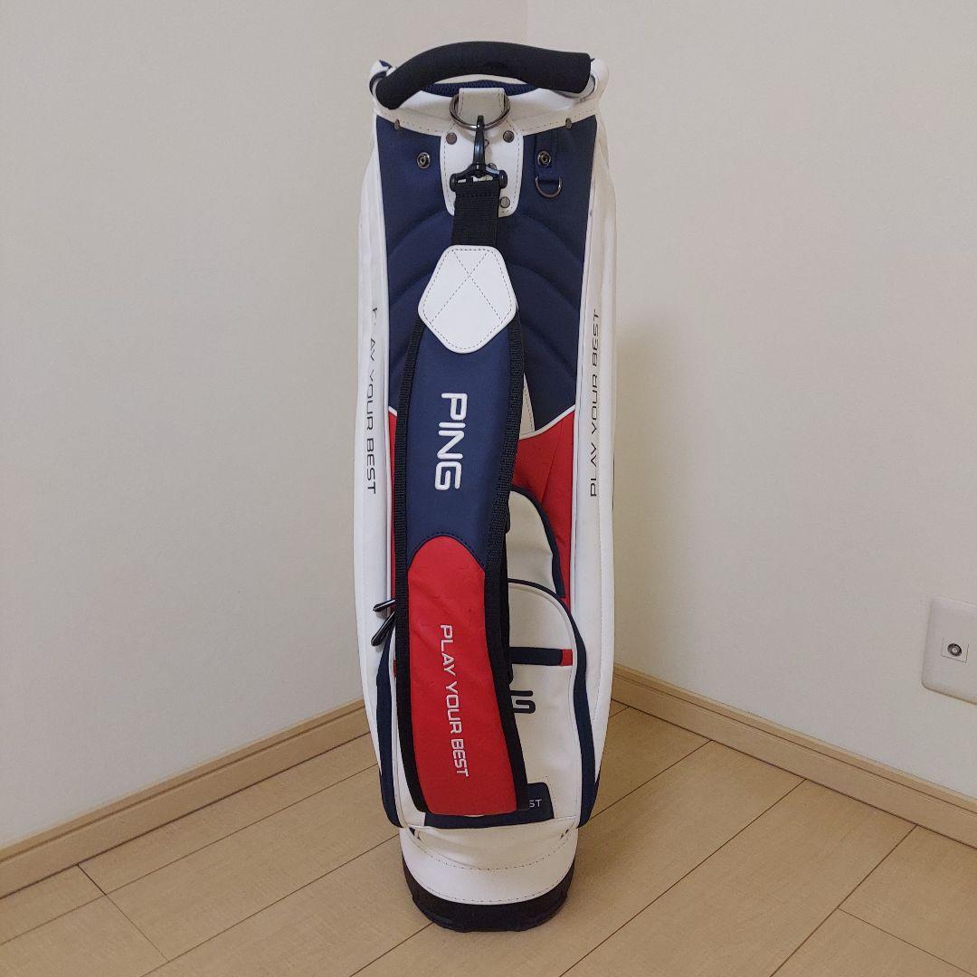 PING ピン キャディバッグ ★トリコロール