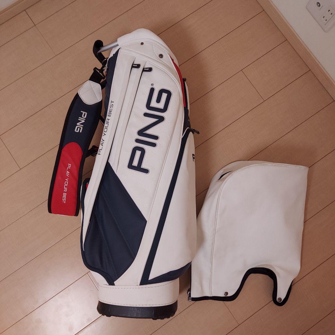 PING ピン キャディバッグ ★トリコロール