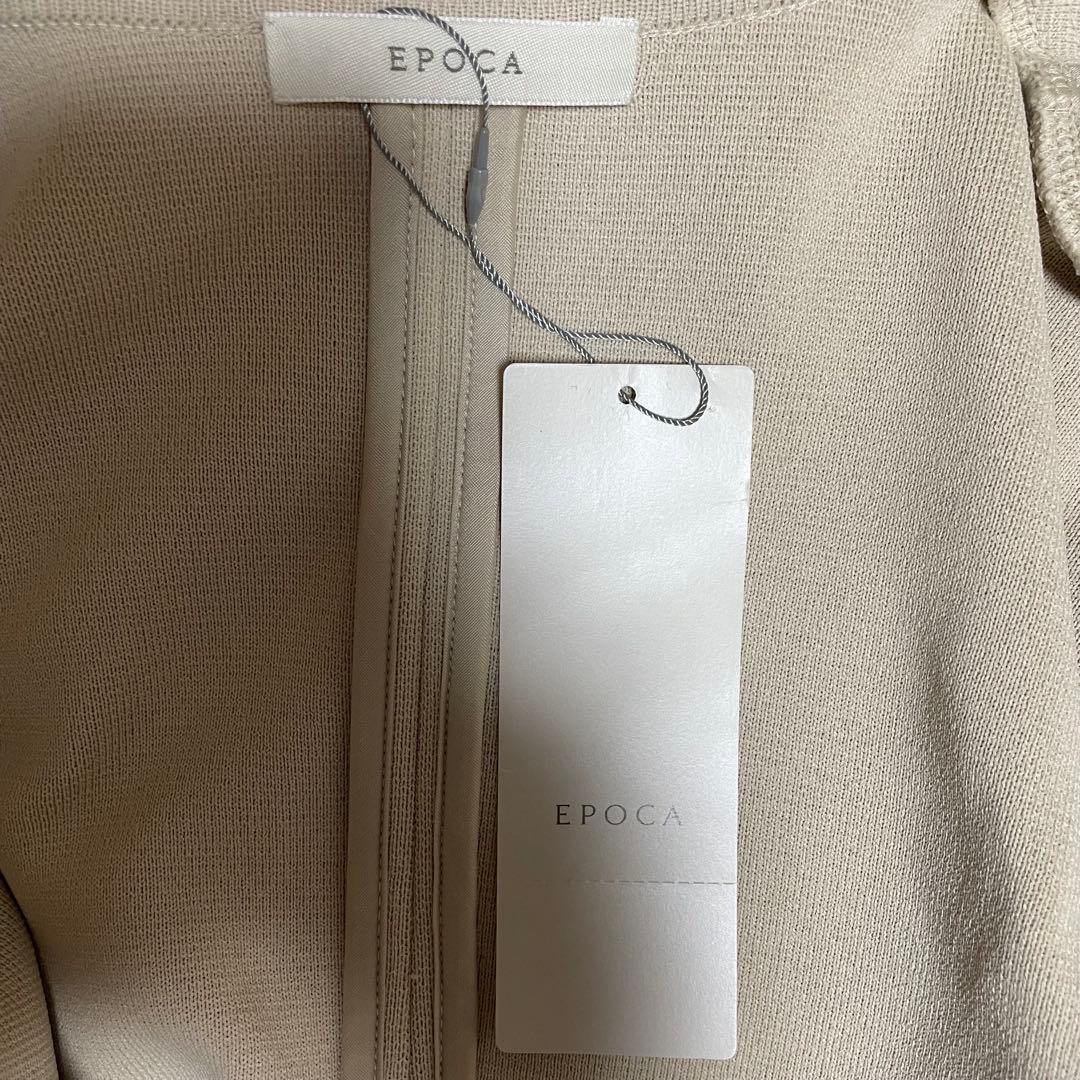 EPOCA エポカ　サイズ40【M〜L】　タグ付未使用品　フロントジップ　無地