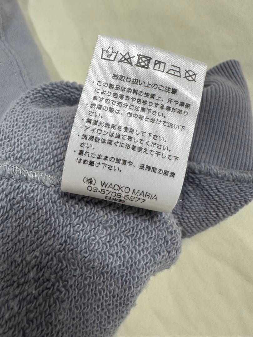 WACKO MARIA GUILTY PARTIES トレーナー グレー　M