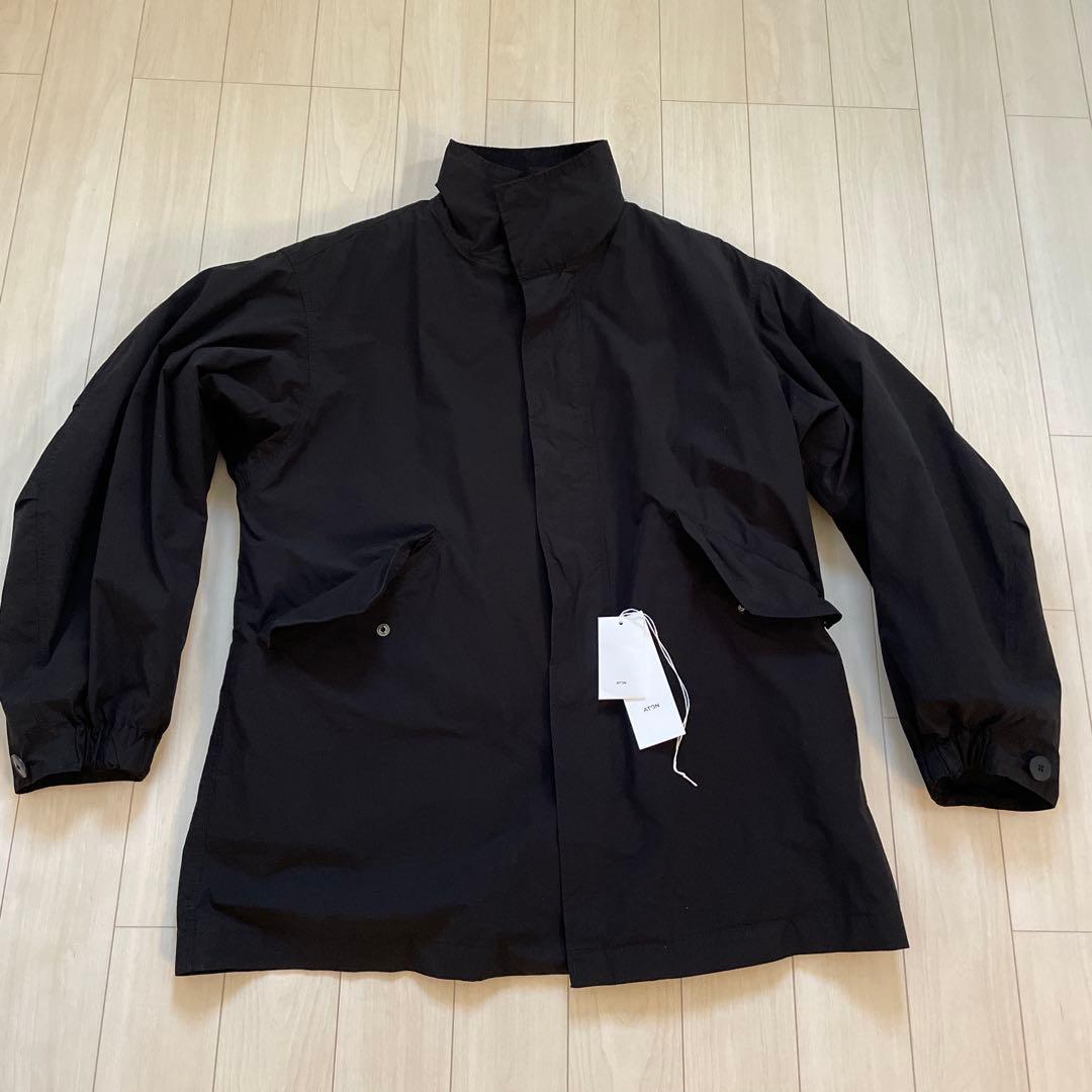 【24AW】ATON AIR WHEATHER SHORT MODS ブラック2